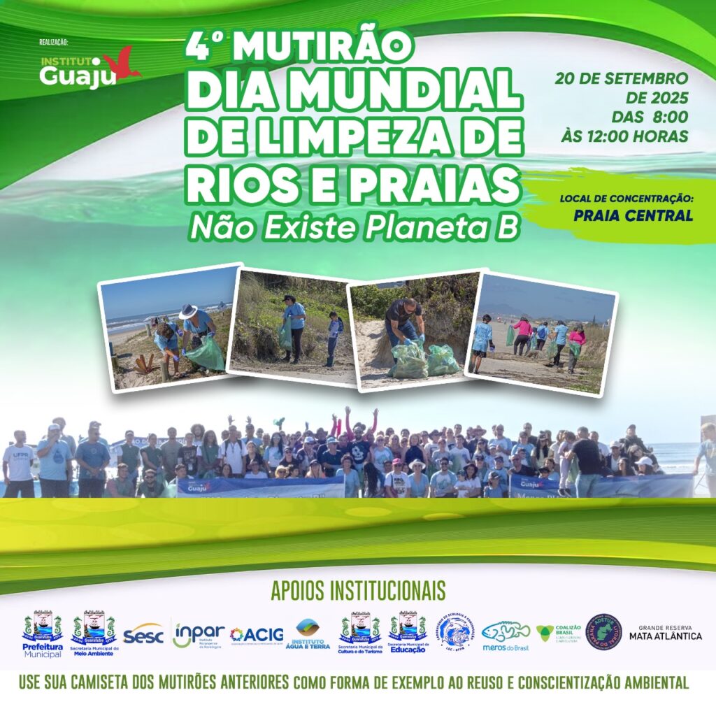 Mutirão de Limpeza em Guaratuba: Unidos por um Mar Sem Lixo